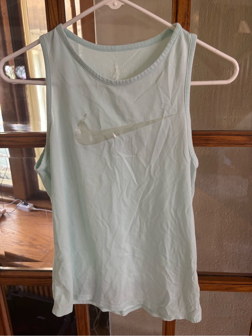 Light Mint Green Athletic Tank Top